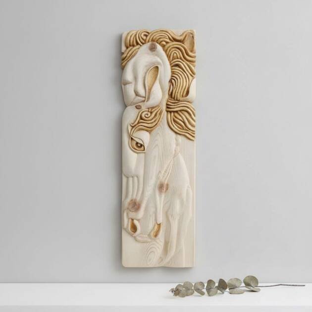 Horse in High Relief